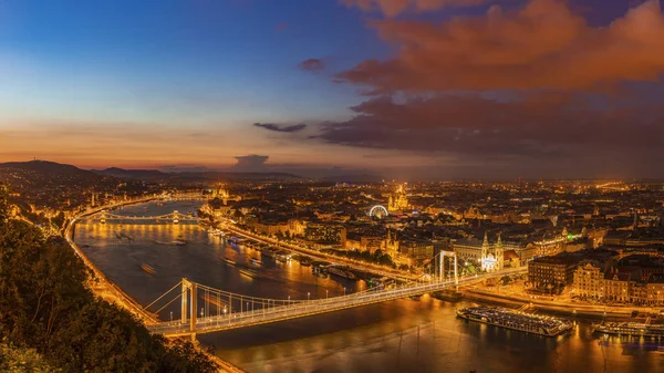 Budapest Ist Die Hauptstadt Von Ungarn Und Eine Der Schönsten — Stockfoto