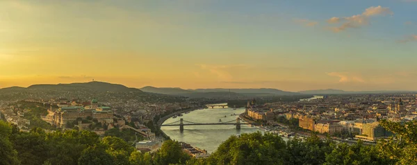 Budapest Ist Die Hauptstadt Von Ungarn Und Eine Der Schönsten — Stockfoto