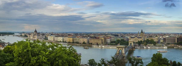 Budapest Huvudstaden Ungern Och Vackraste Staden Europa — Stockfoto