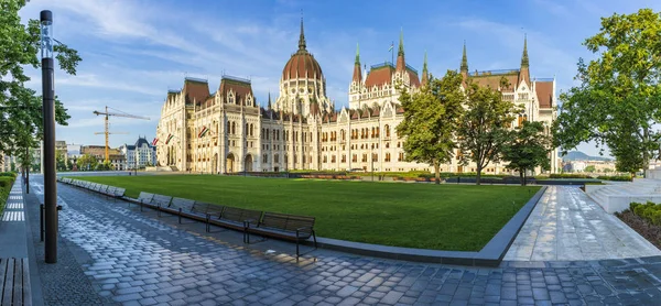 Угорський Парламент Будапешті — стокове фото