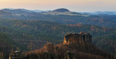 Çek Cumhuriyeti'nde bohem İsviçre Ulusal Parkı