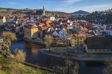 Cesky Krumlov bir en güzel eski Çek Cumhuriyeti yeridir