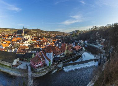 Cesky Krumlov bir en güzel eski Çek Cumhuriyeti yeridir