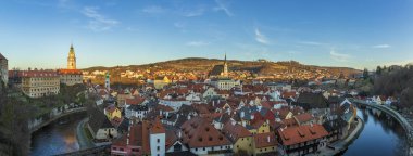 Cesky Krumlov bir en güzel eski Çek Cumhuriyeti yeridir