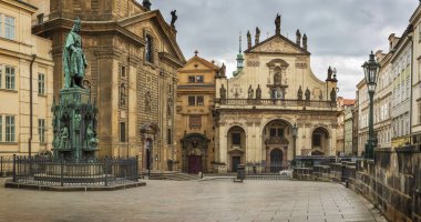 Prague, Çek Cumhuriyeti başkenti için panoramik görünüm