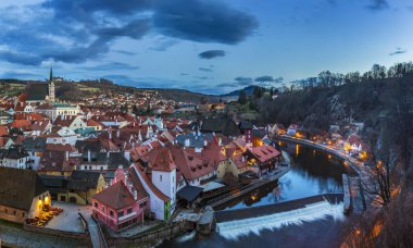 Cesky Krumlov bir en güzel eski Çek Cumhuriyeti yeridir