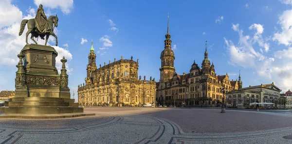 Центр Дрездена Германия — стоковое фото