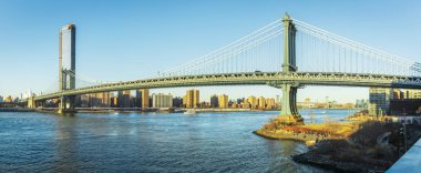 Dumbo Brooklyn Bridge Park gün batımında