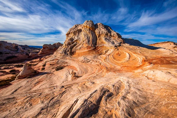 Vit Ficka Vermilion Cliffs National Monument Usa — Stockfoto