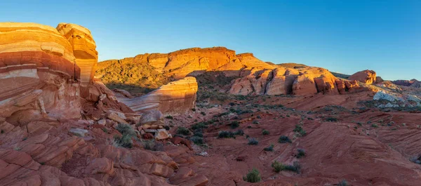 Las Vegas, Nevada, ABD yakınlarındaki Fire State Park Vadisi