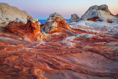 Beyaz cep Vermillion Cliffs içinde