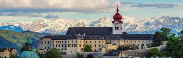 Vista Salisburgo Dalla Fortezza Hohensalzburg Austria — Foto Stock