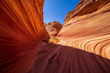 Dalga Vermillion Cliffs Arizona, Amerika Birleşik Devletleri