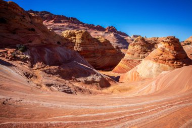 Dalga Vermillion Cliffs Arizona, Amerika Birleşik Devletleri