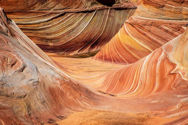 Wave Vermillion Cliffs Arizona Eua — Fotografia de Stock