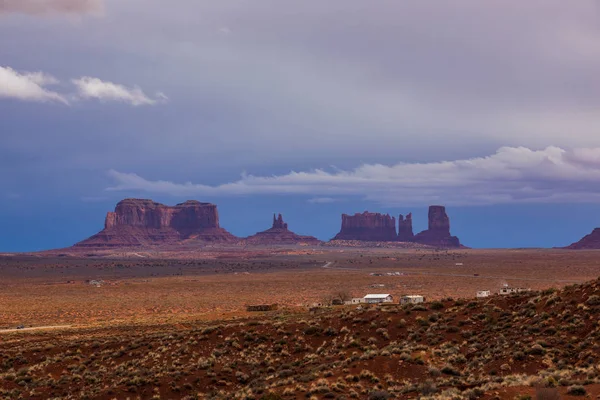 Monument Valley Navajo Tribal Park Arizona Utah Eua — Fotografia de Stock