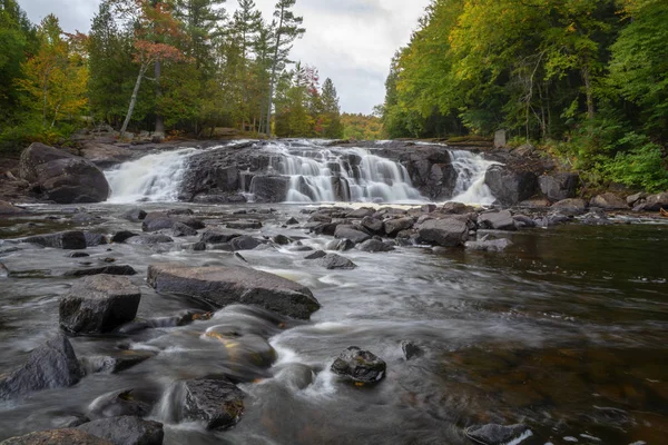 Buttermilk Falls Adirondack Park New York Hösten — Stockfoto