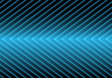 Siyah tasarımı modern futuristik arka plan vektör çizim mavi ok ışık desen.