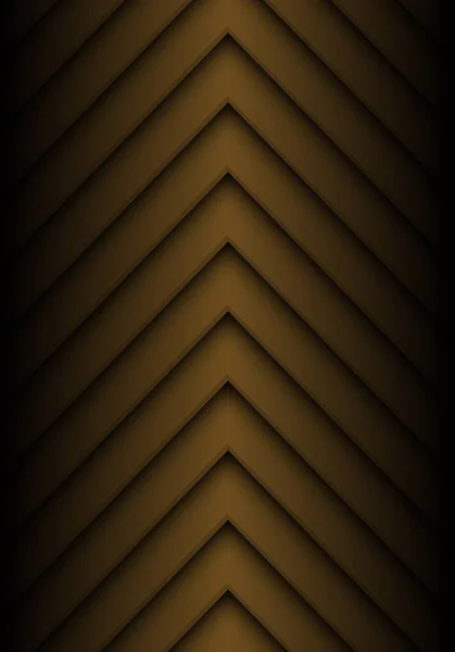 Abstrato Amarelo Escuro Seta Padrão Design Moderno Futurista Fundo Vetor — Vetor de Stock