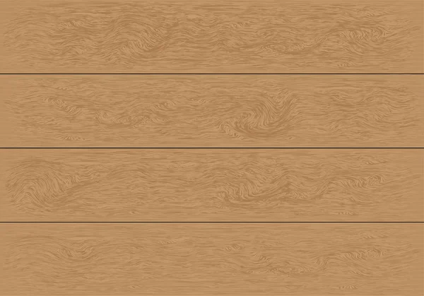 Realistico Marrone Legno Plancia Modello Sfondo Texture Vettore Illustrazione — Vettoriale Stock