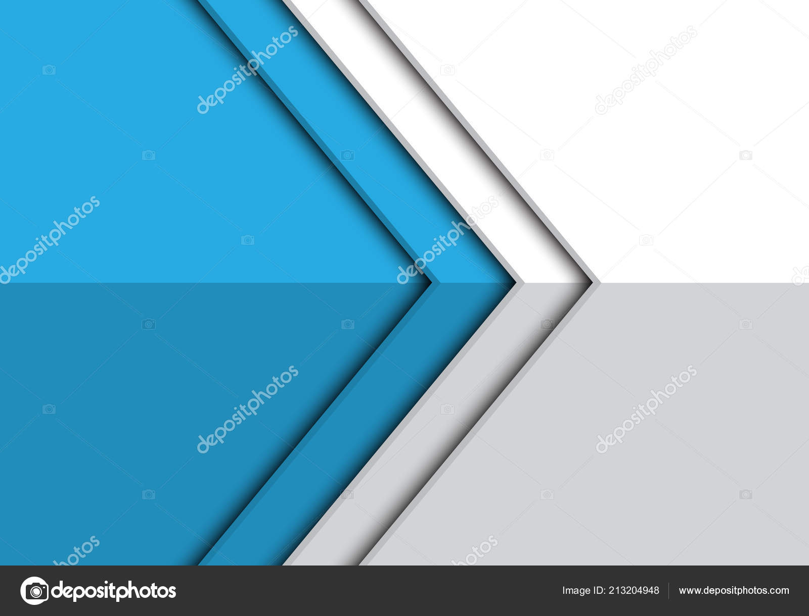 Abstrakt Blau Weißer Pfeil Richtung Design Moderne Futuristische Hintergrund  Vektor Stock-Vektorbild von ©Patthana 213204948, image size:1600x1220