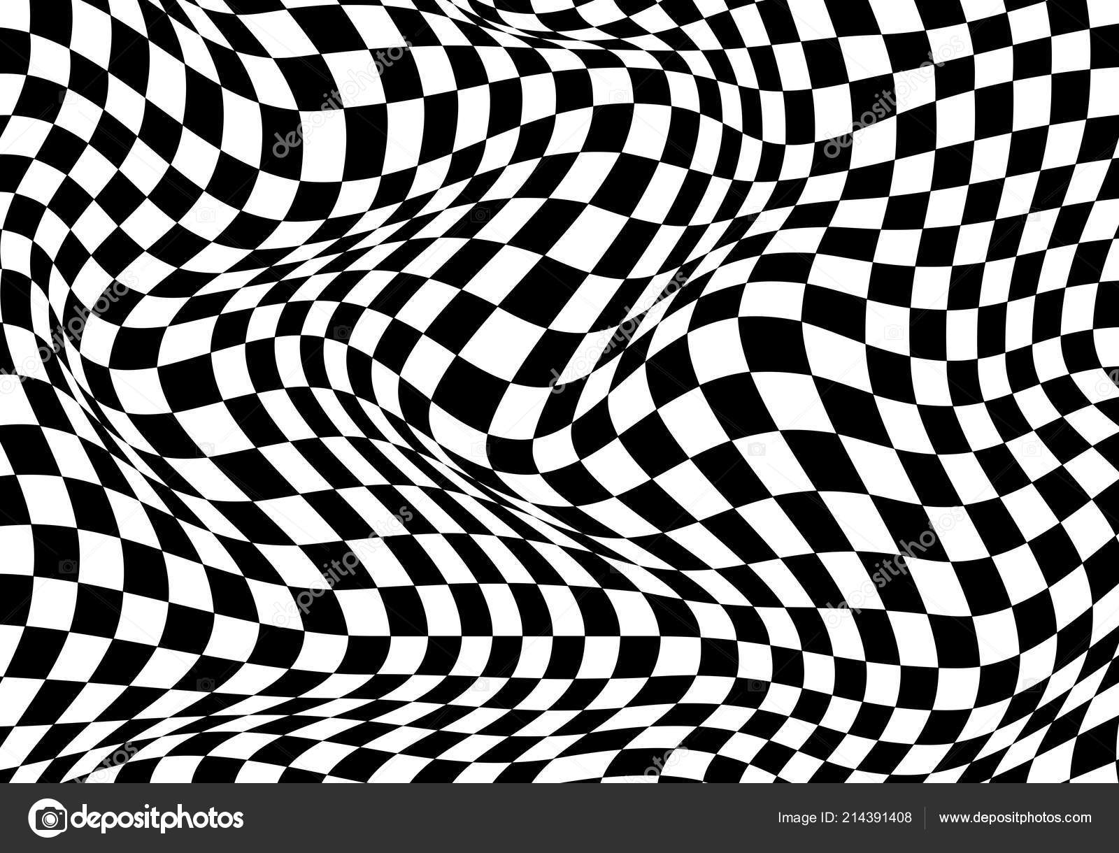 Checkered Wave Black White Background Sport Race Championship Business  Finish Stock Vector by ©Patthana 214391408