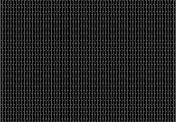 Abstracte Donkergrijs Afgeronde Rechthoek Mesh Achtergrond Textuur Vectorillustratie — Stockvector