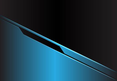 Modern arka plan boş boşluk futuristik mavi soyut tasarlamak vektör.