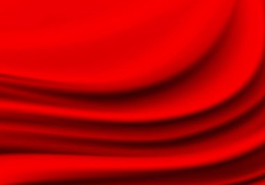 Arka plan doku illüstrasyon kırmızı kumaş vektör.