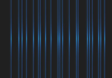 Siyah tasarım modern fütüristik arka plan vektör illüstrasyon soyut mavi ışık güç enerji teknolojisi deseni.