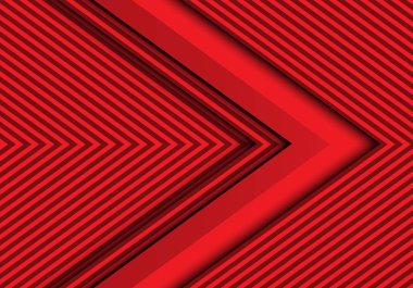 Soyut kırmızı ok desen tasarımı modern fütüristik arka plan v