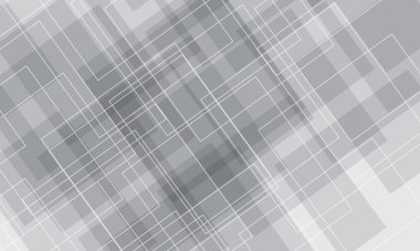 Soyut beyaz gri kare çizgi lüks arka plan vektör çizimi.