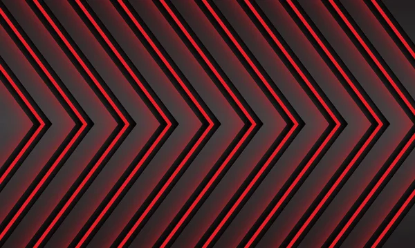 Абстрактний Червоний Світло Неоновий Напрямок Дизайн Візерунка Сучасний Футуристичний Фон — стоковий вектор