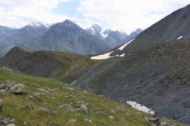 Kara-Turek Pass, Altay Dağları, Rusya'dan görünümü