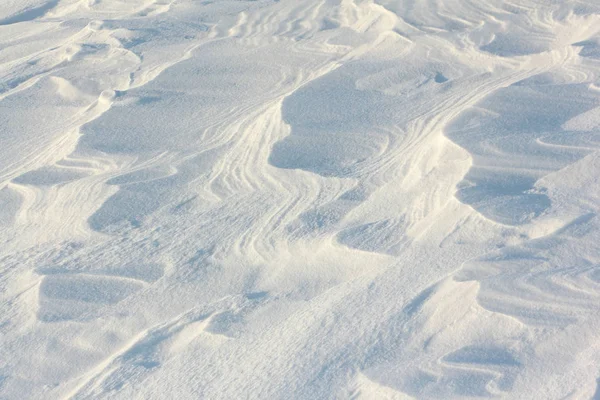 Neve Superfície Congelada Rio Fundo Natural Reservatório Sibéria — Fotografia de Stock