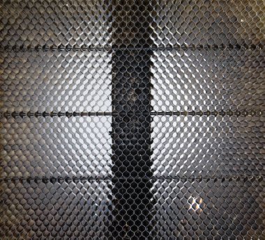 Lazer makinesinin çalışma yüzeyi