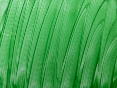 Beyaz arka plan üzerinde yeşil boyaüç boyutlu vuruş