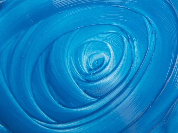 Abstract background of blue paint strokes for the theme of creat — Stock Photo, Image