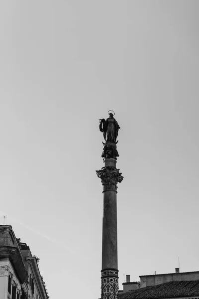 Rom Italien September 2018 Gudinnan Överflöd Staty Rom — Stockfoto