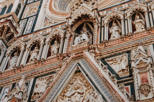 Facade Basilica Saint Mary Flower Florence Florence Italy September 2018 — Stock Photo, Image