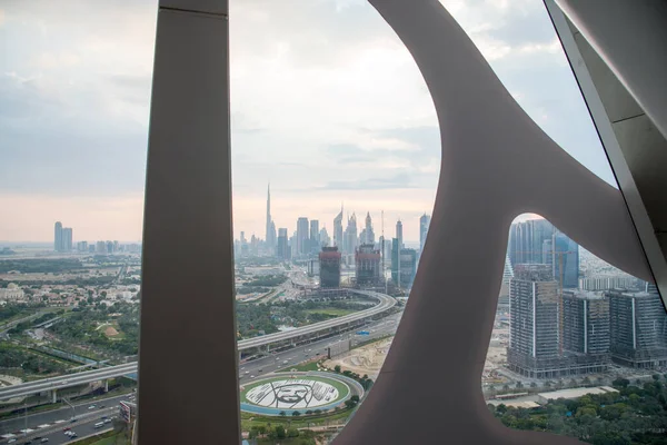 Dubai Förenade Arabemiraten Dec Utsikt Över Gamla Dubai City Från — Stockfoto
