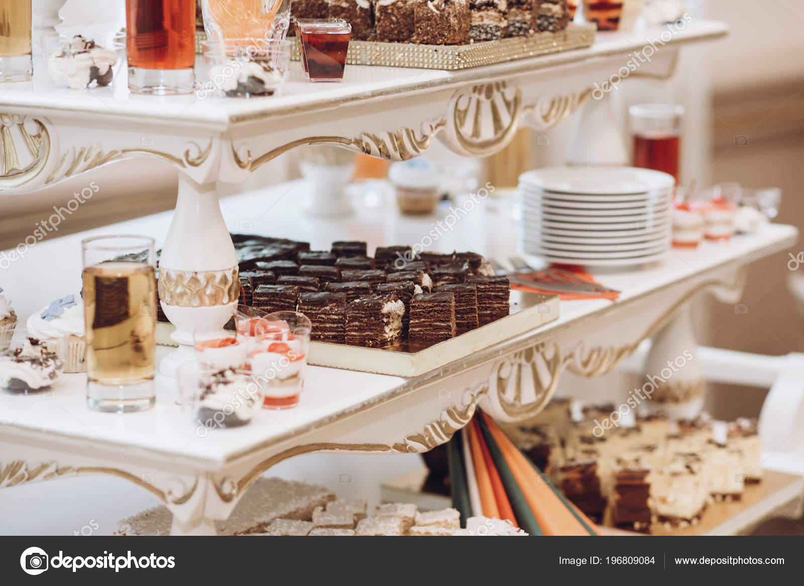 Delicious Cakes Cupcakes Desserts Sweet Table Wedding Reception