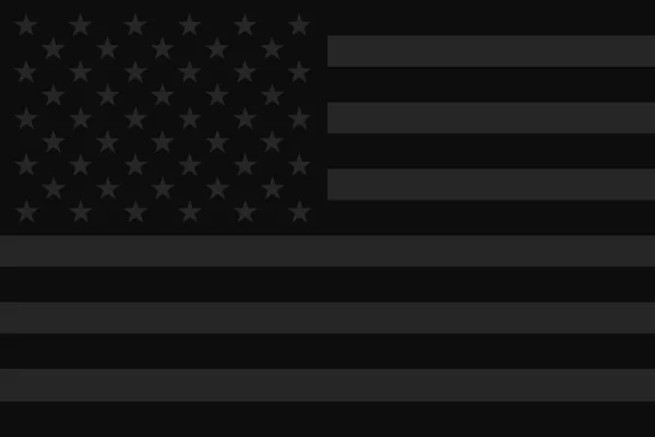 Flaga Dark Usa Skończ Rasizmem Czarne Życie Będzie Miało Znaczenie — Zdjęcie stockowe