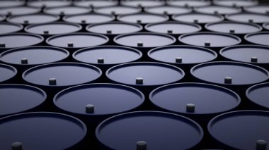 varil ham petrol ile 3D çizimi