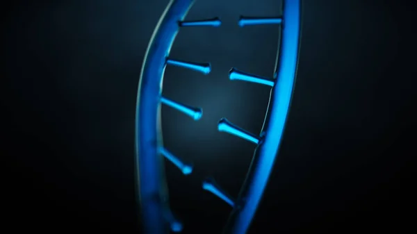 3D rendered illustration of DNA helix — Stock Photo, Image