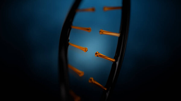 3D-рендеринг Dna Helix