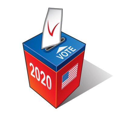 ABD Başkanlık Seçimi 2020. Yazılı Oy Kutusu