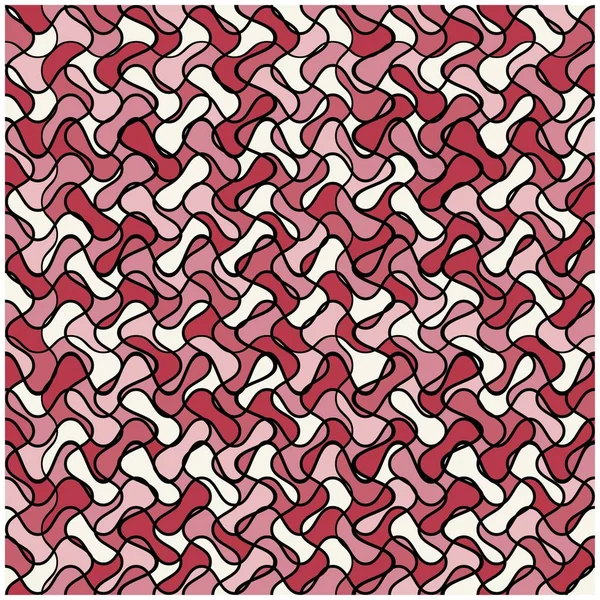 Bezproblémový abstraktní vzor s mozaikou — Stockový vektor