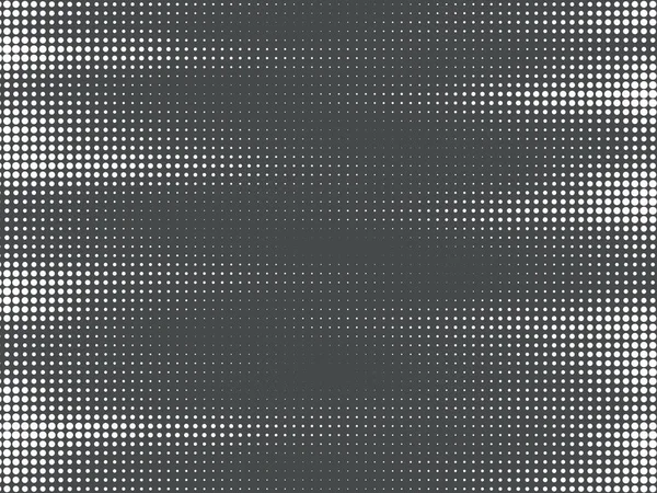 Halftone Illustrator Dots Background Black White Geometric Pattern Abstract Vector — Stock Vector