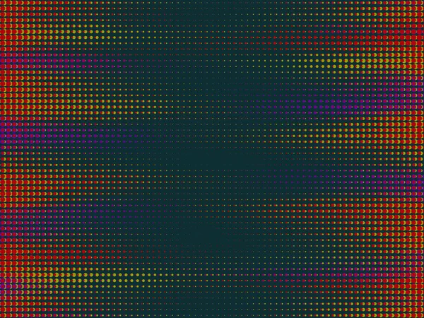 Halbtonillustrator Punkte Hintergrund Schwarz Weißes Geometrisches Muster Abstrakte Vektorillustration Moderne — Stockvektor